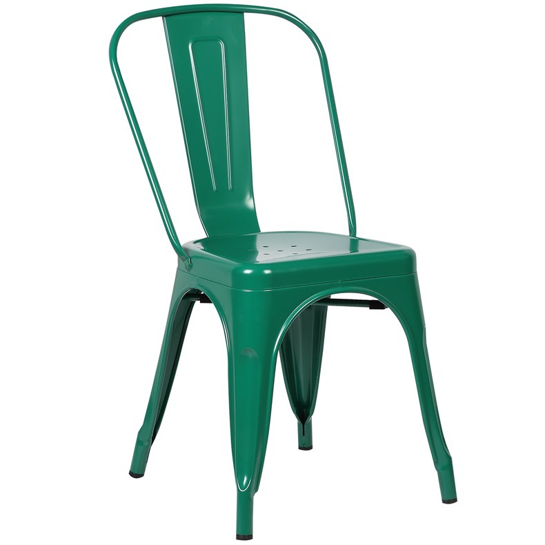 ghế tolix màu xanh lá cây